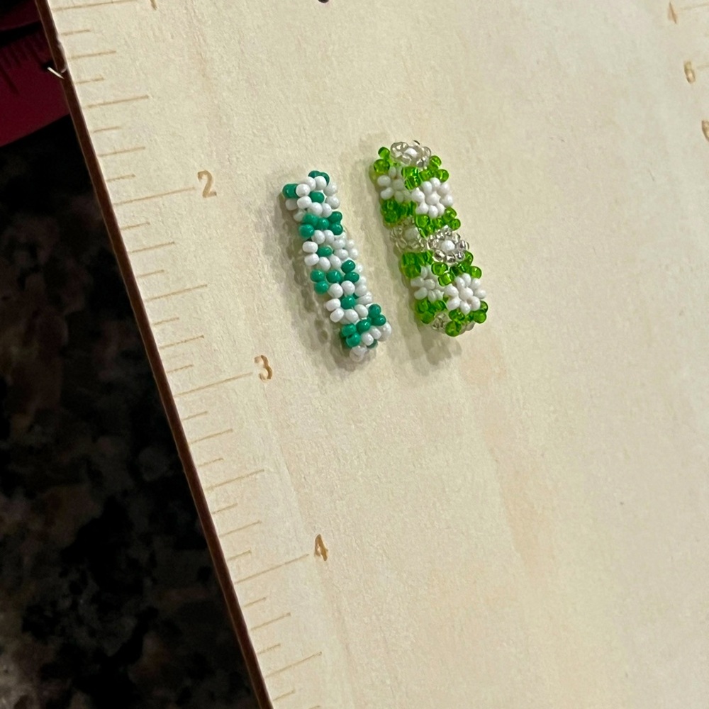 Handmade rings vintage from 1996 beads